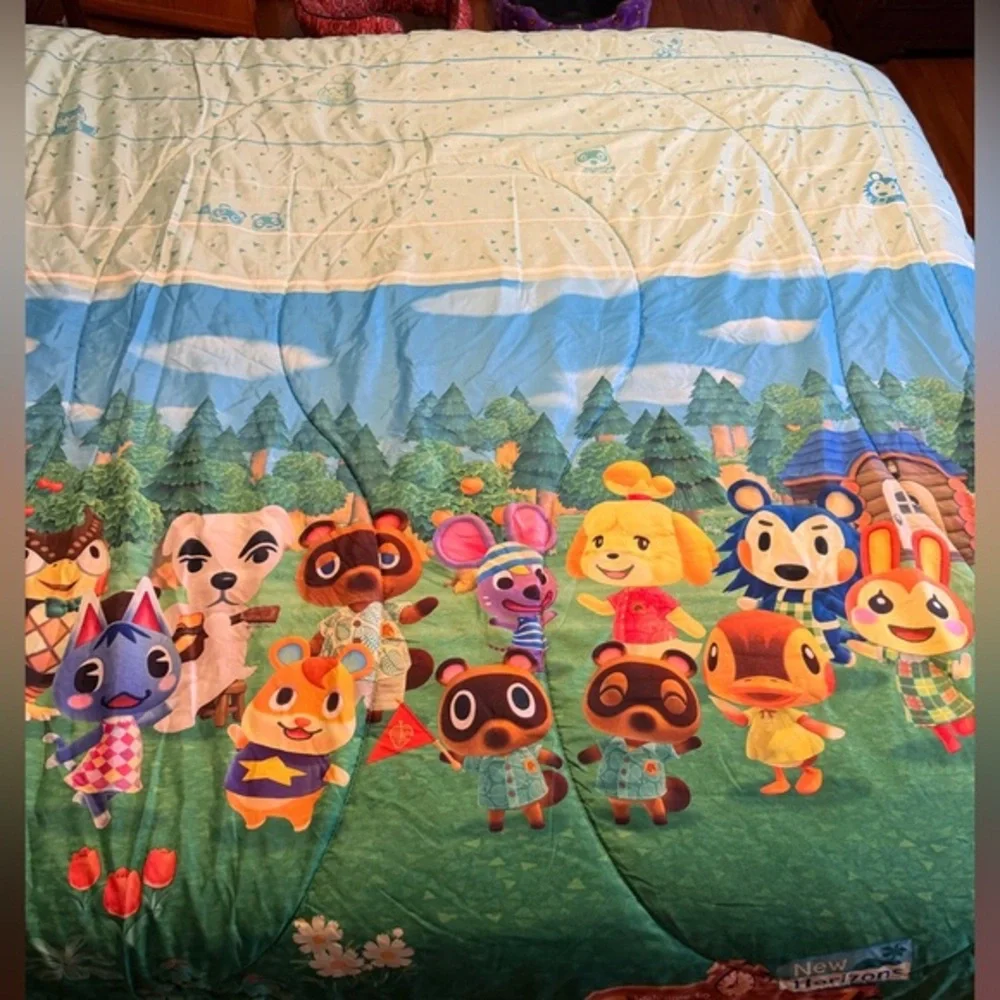 Animal Crossing New Horizons Character comforter twin